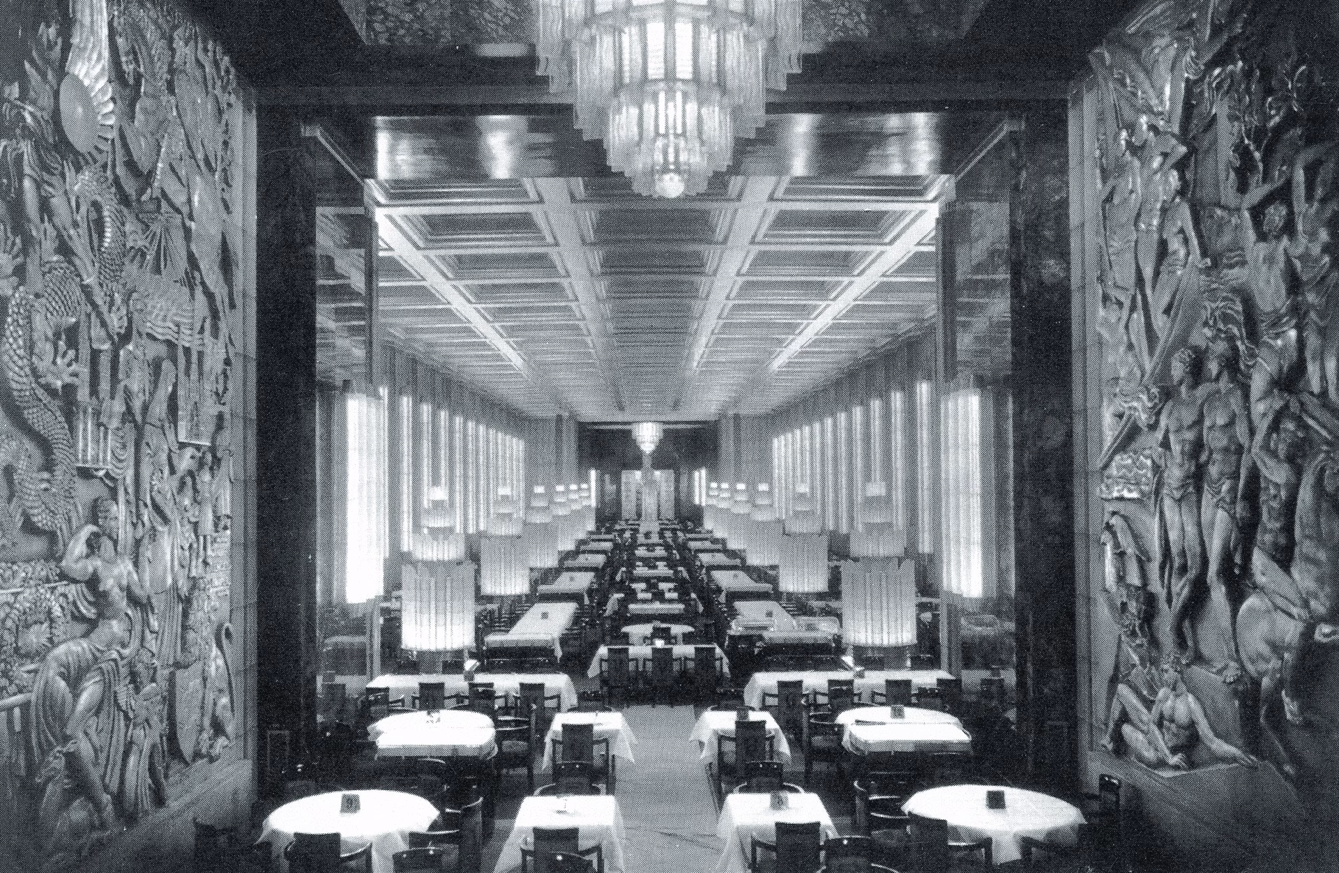 What did Art Deco ships symbolize?