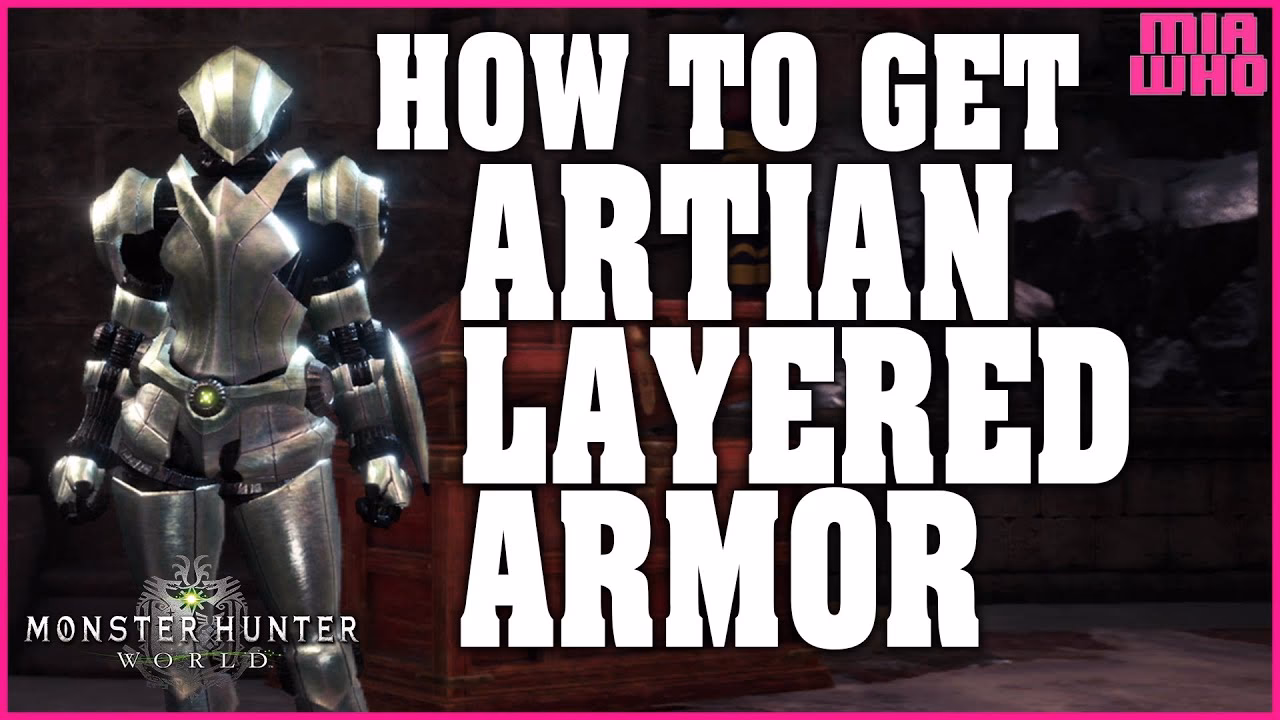 What is the Artian Alpha + armor set in Monster Hunter World (MHW)?