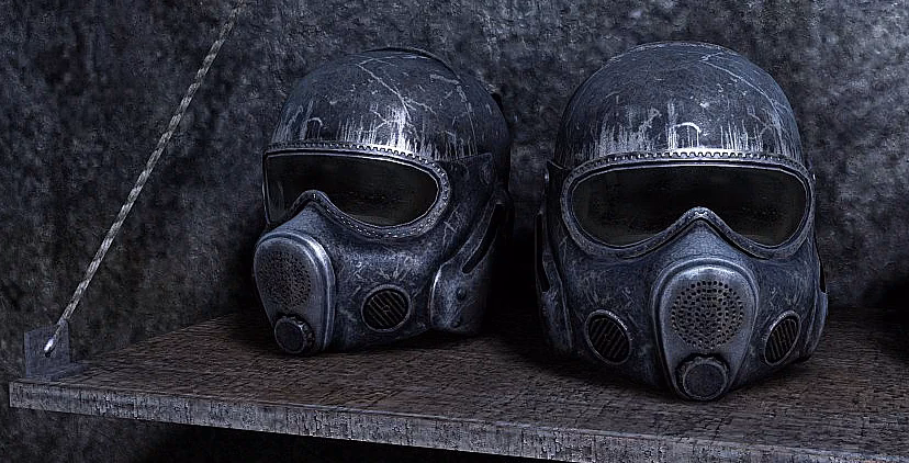 Does Artyom have a gas mask in Metro Exodus?