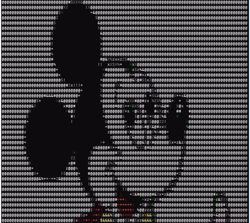 How to create ASCII art in MATLAB?