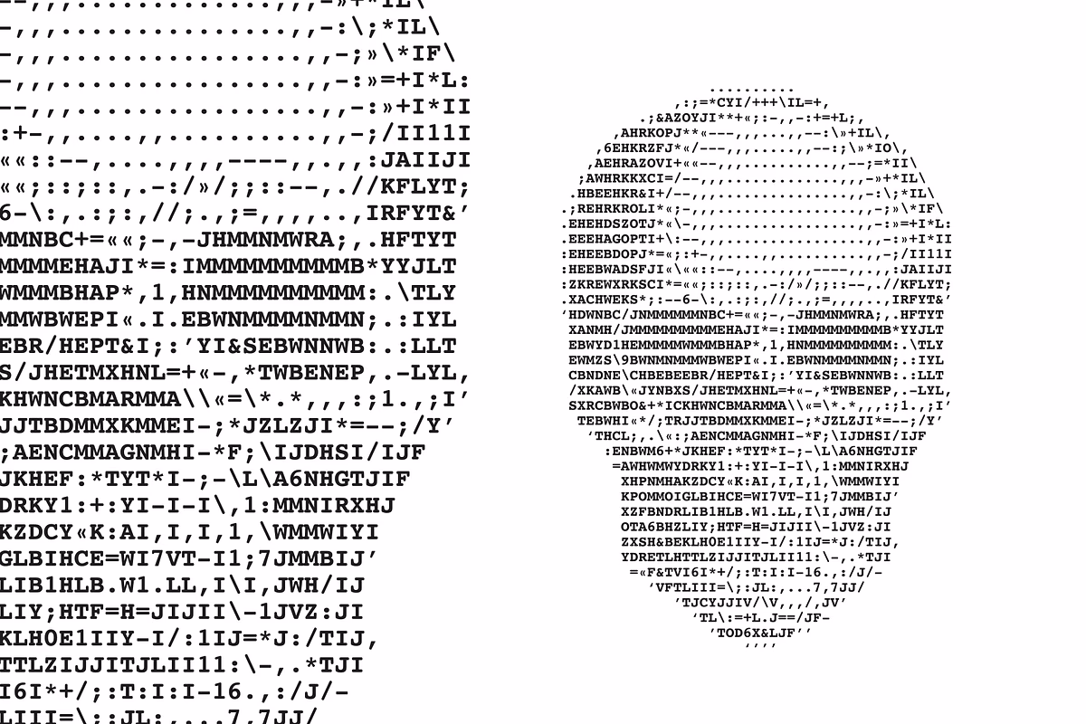 What does ASCII stand for in text?