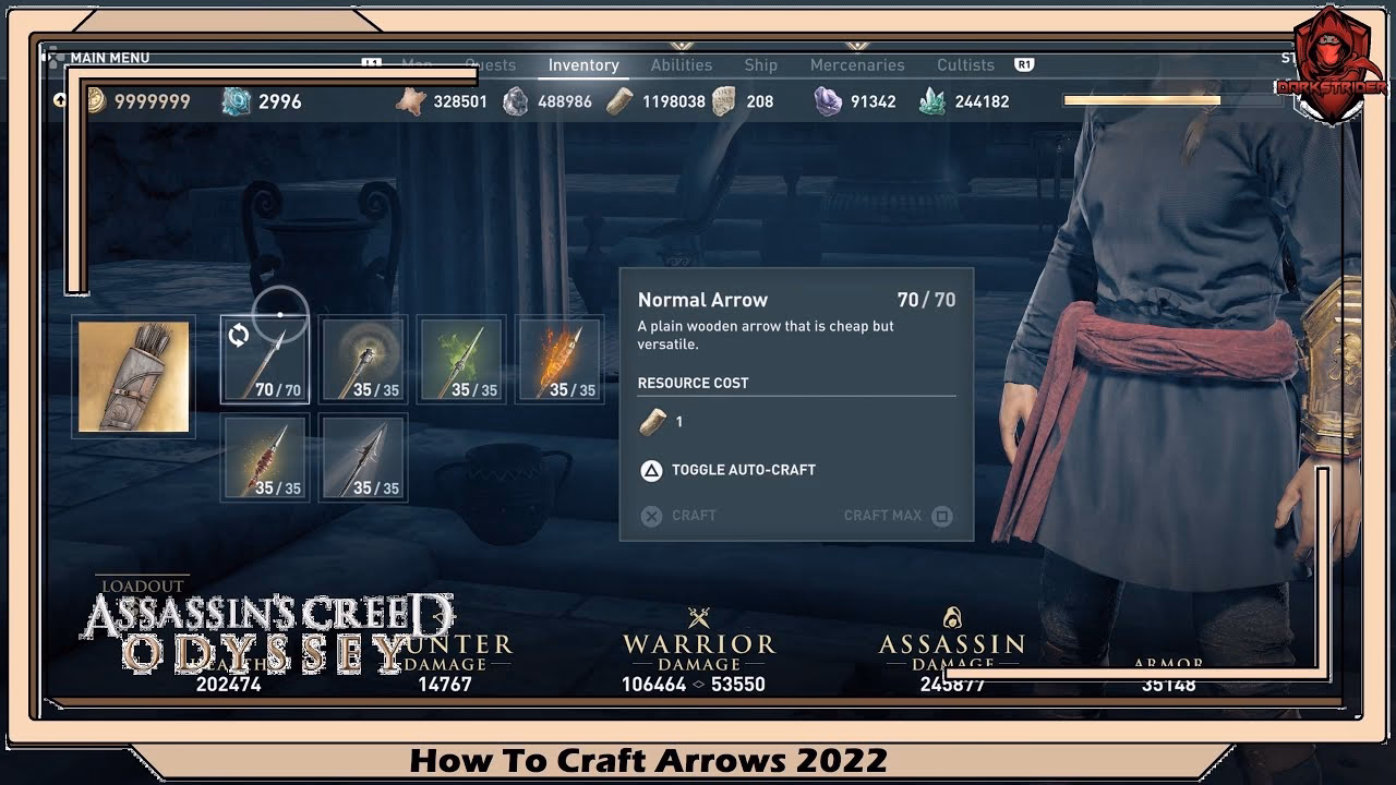 How do you get fire arrows in Assassin's Creed Odyssey?