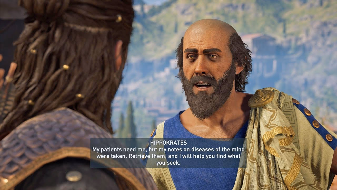 How do I get Trust Me I'm a doctor in Assassin's Creed Odyssey?