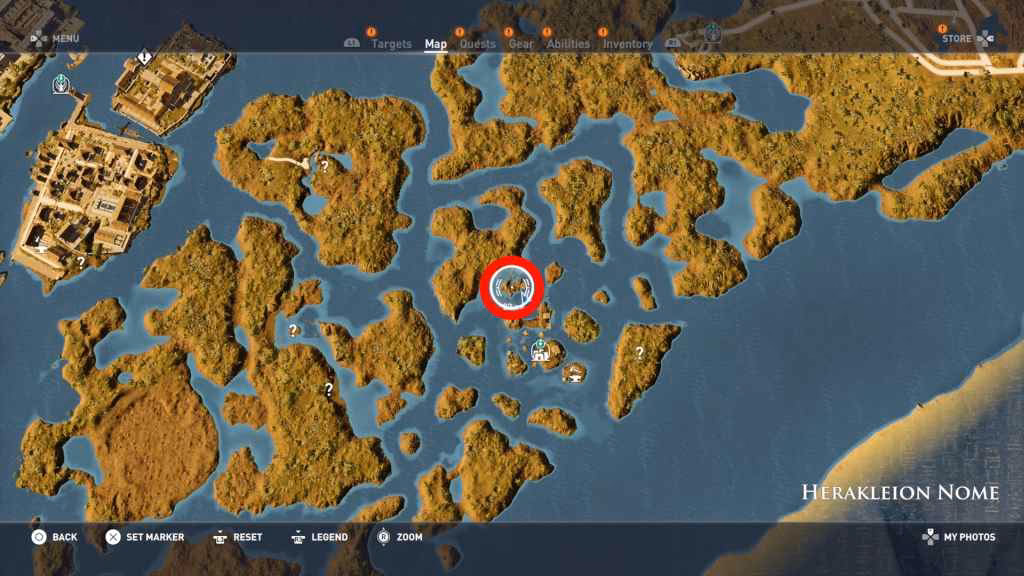 How to solve Assassin's Creed Origins papyrus puzzle?