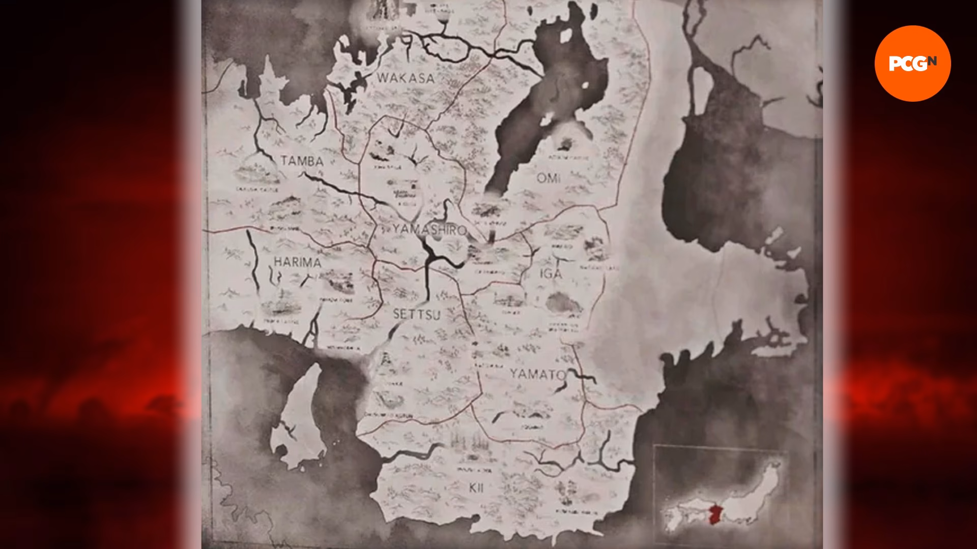 What is Assassin's Creed Shadows map?