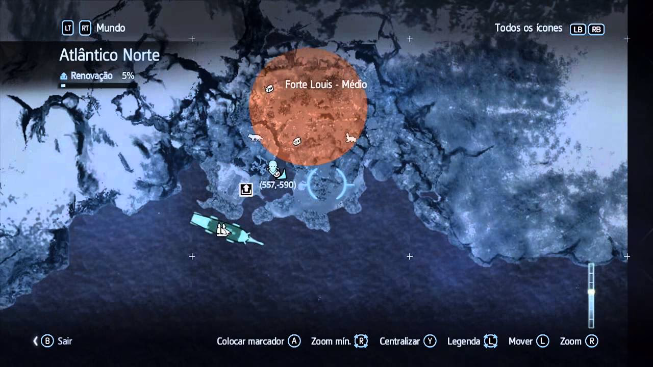Where is Assassin's Creed Rogue 100% Completionist?