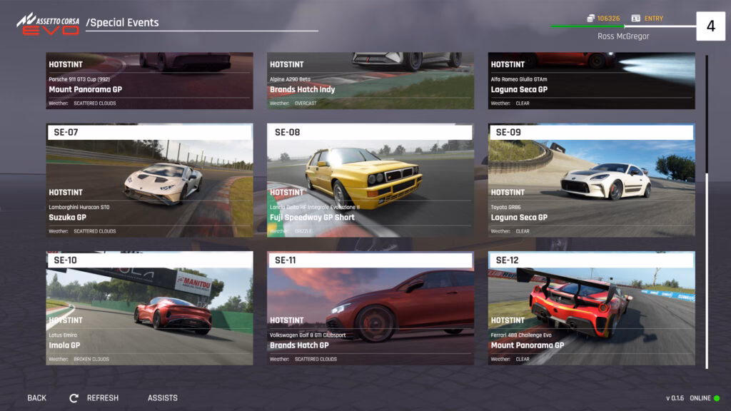 What's new in Assetto Corsa v1.16?