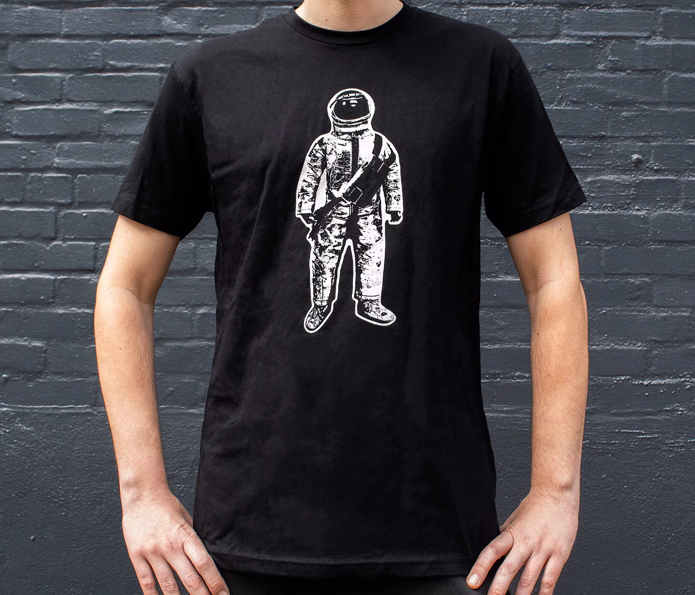 What do astronauts wear on their uniforms?