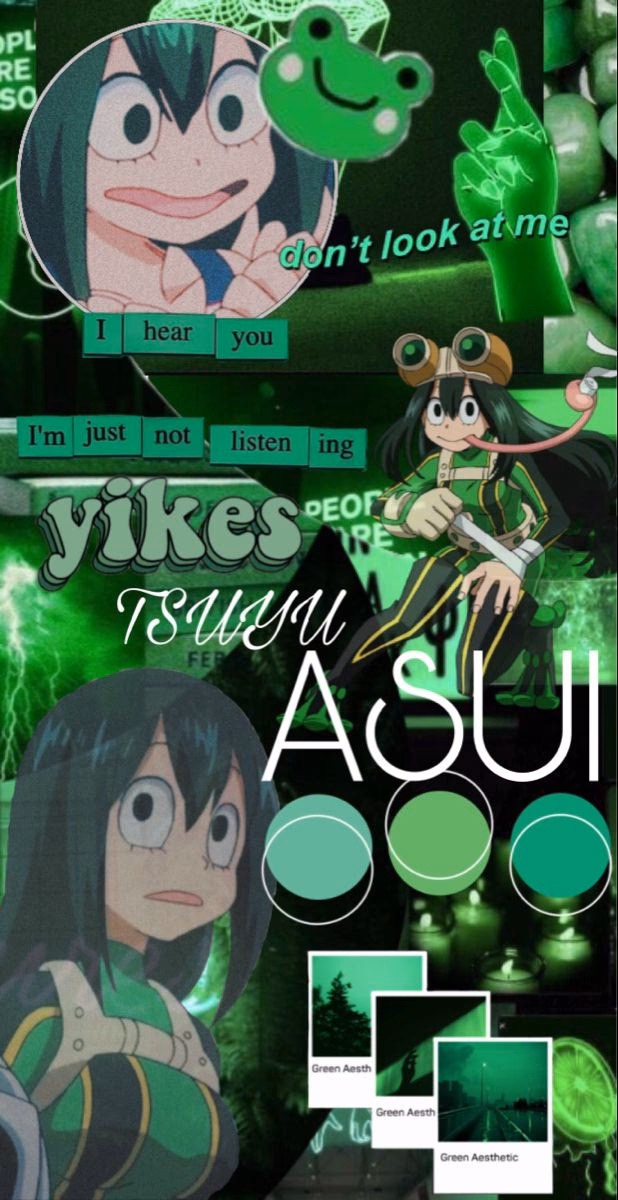 Why should you download Tsuyu Asui wallpapers?