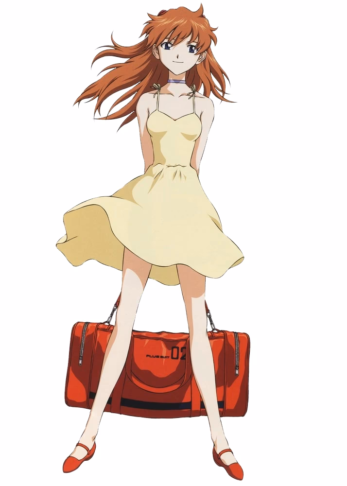 Why is Asuka so popular in Evangelion?