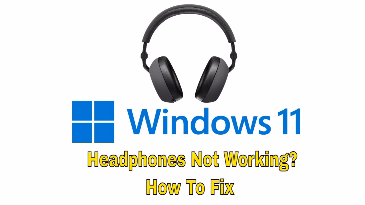 Why does my laptop not detect headphones?