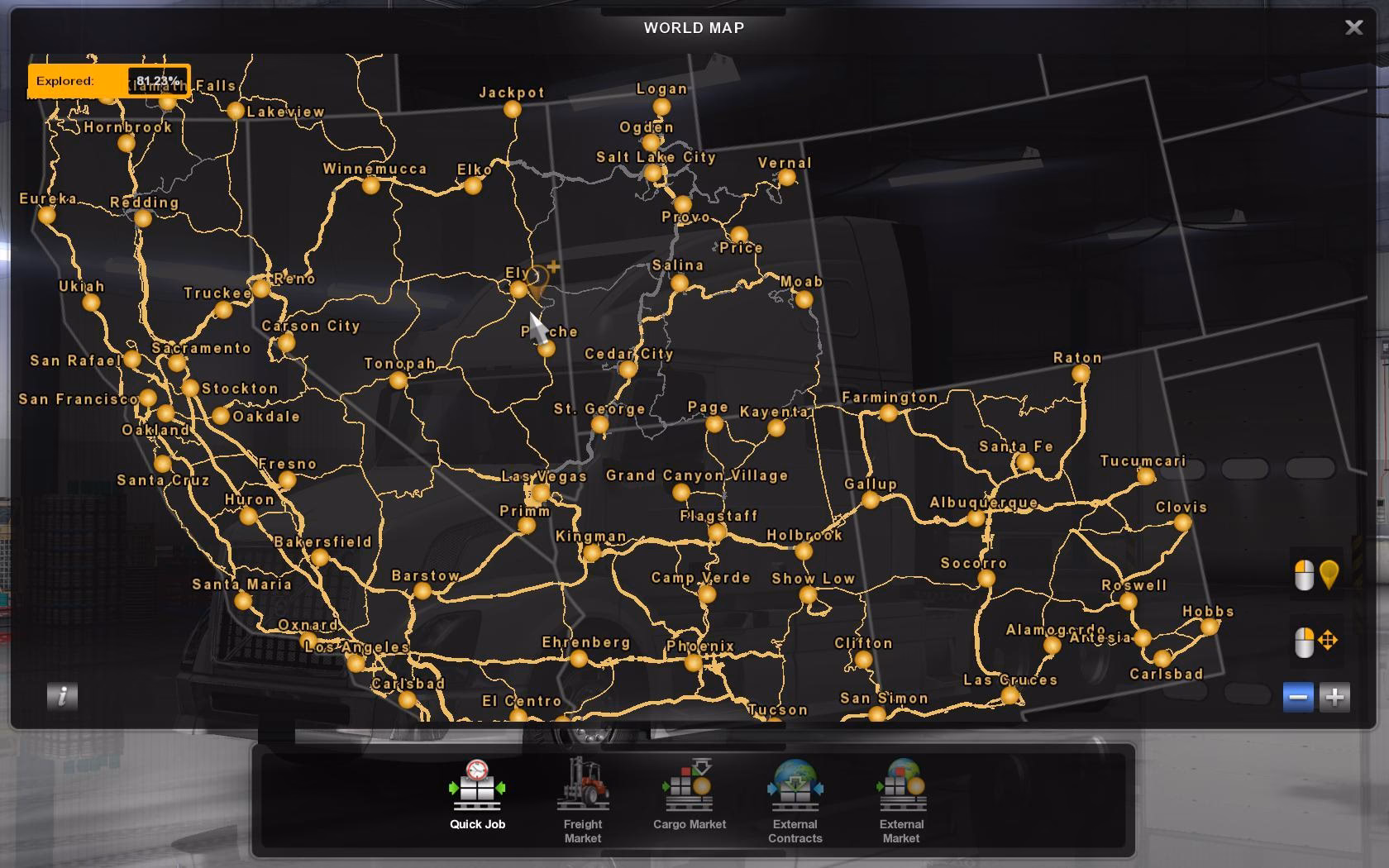 Where is ATS traffic located?
