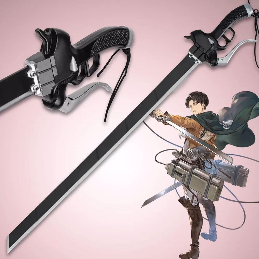 How many blades are used in attack on Titan?