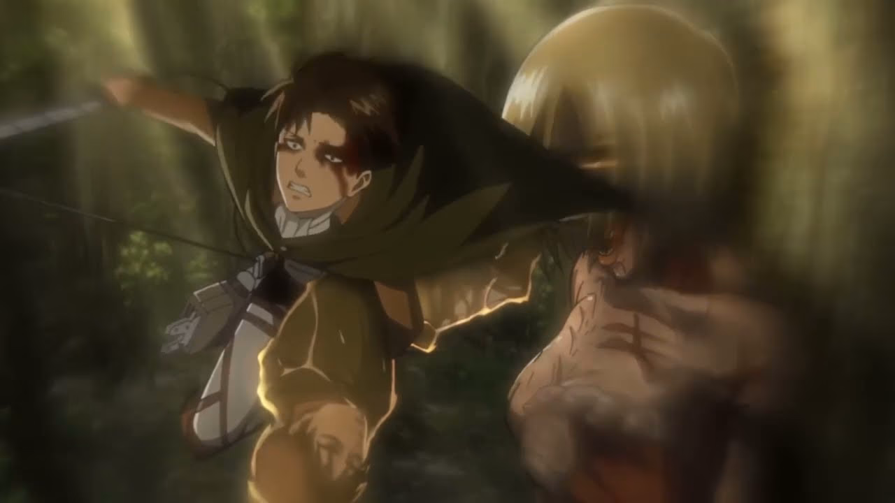 Can I repost Levi vs the female Titan?