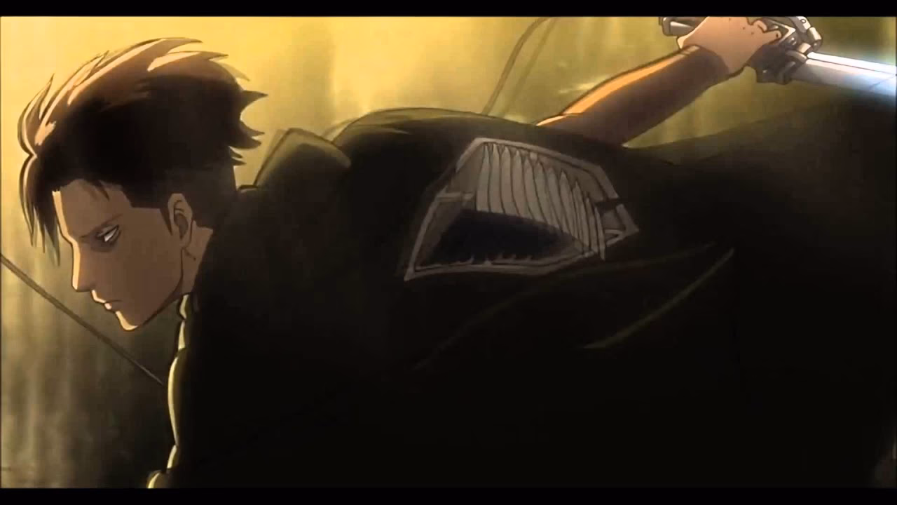 Who threatens Levi in attack on Titan?