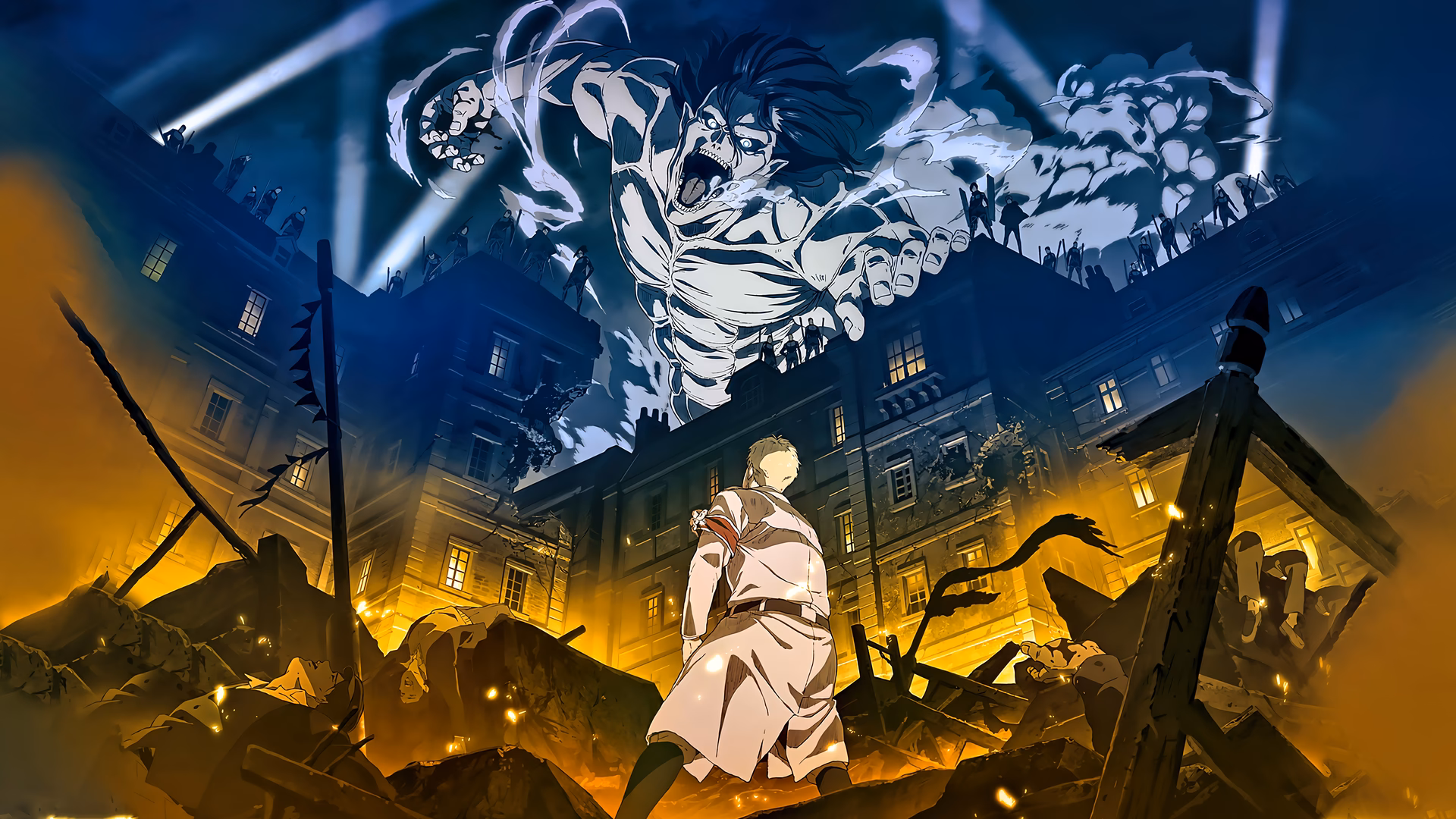 How many AOT 4K HD wallpapers are there?
