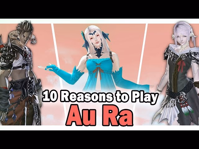 Who are the Auri people in Final Fantasy XIV?