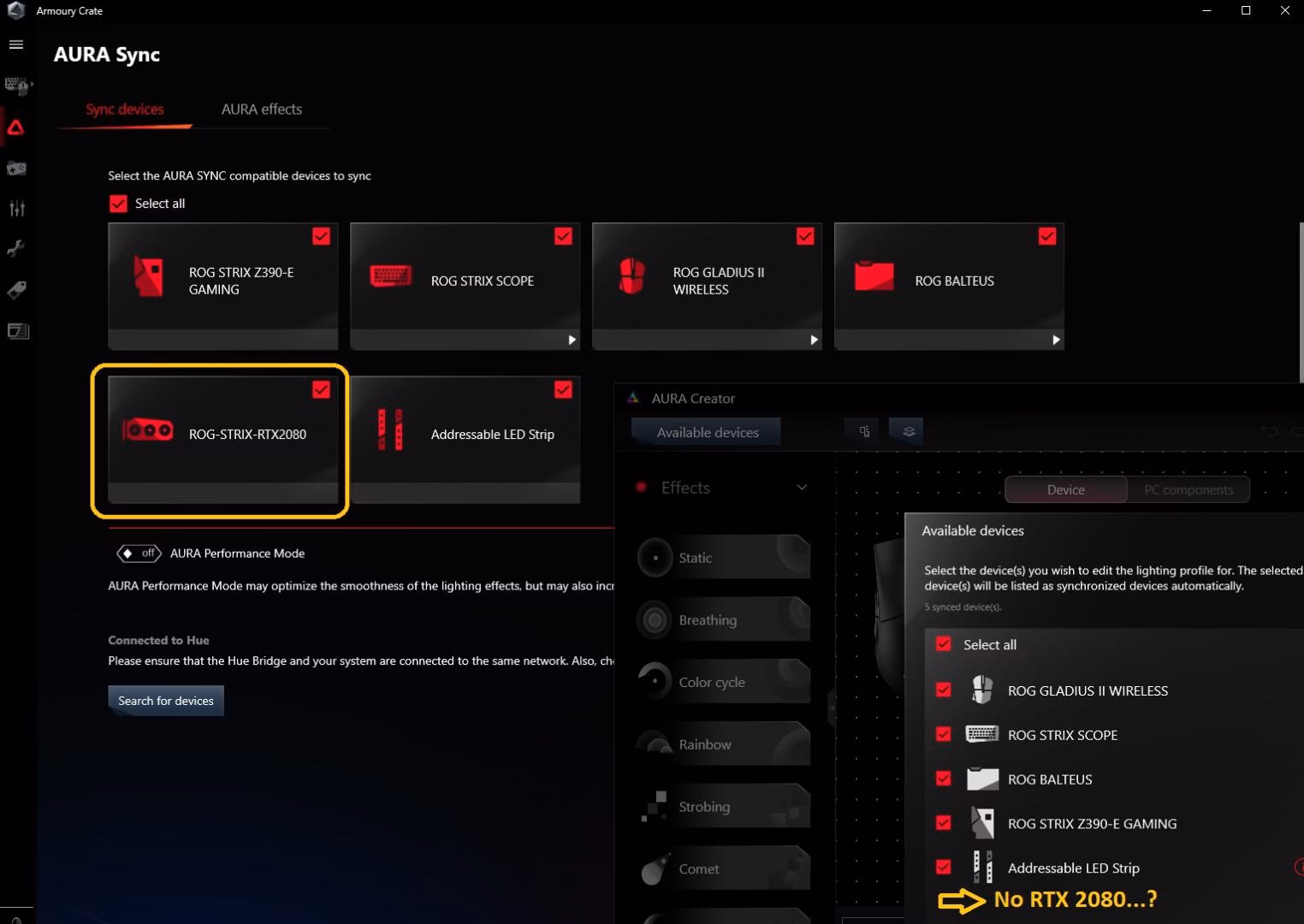 Does XFX TS 550W work with aura RGB?