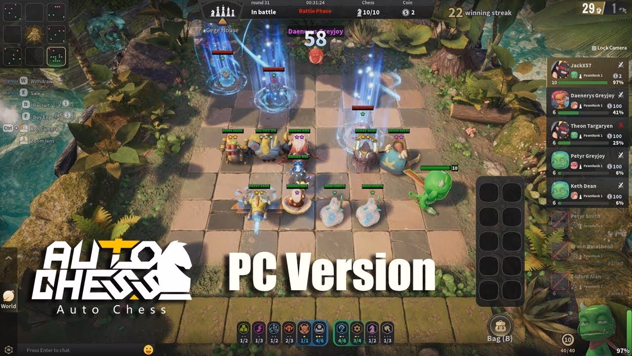 ¿Qué ofrece Auto Chess?