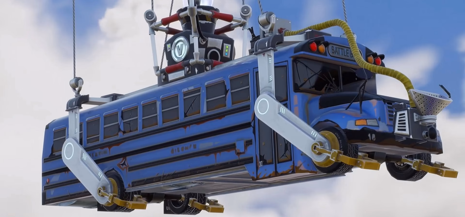 ¿Qué color tenía el autobús en el Capítulo 2 de Fortnite?