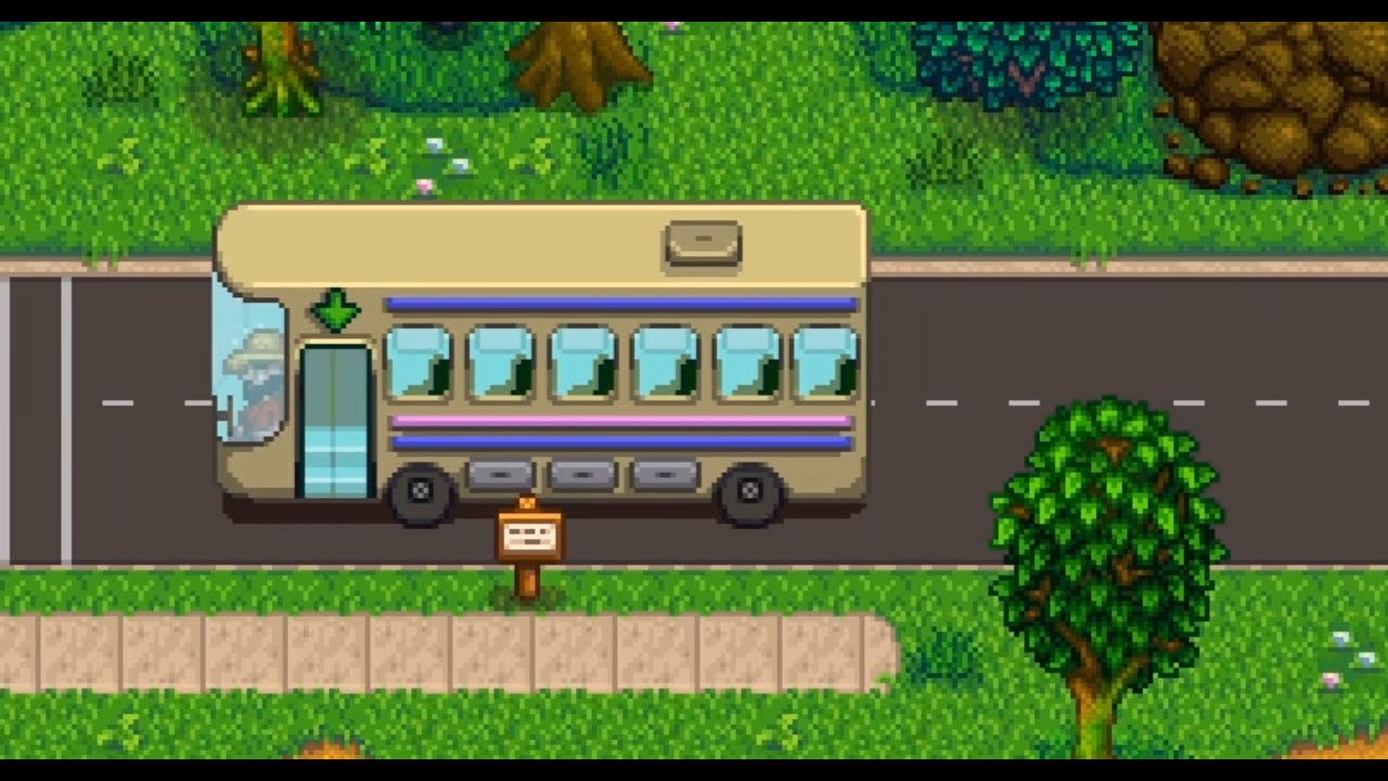 ¿Cómo arreglar un autobús En Stardew Valley?