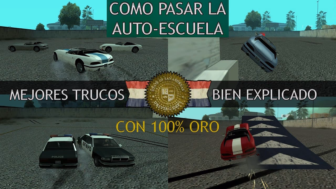 ¿Cómo desbloquear autoescuelas en GTA San Andreas?