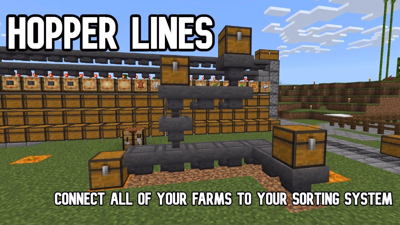 How do hoppers work in Minecraft?