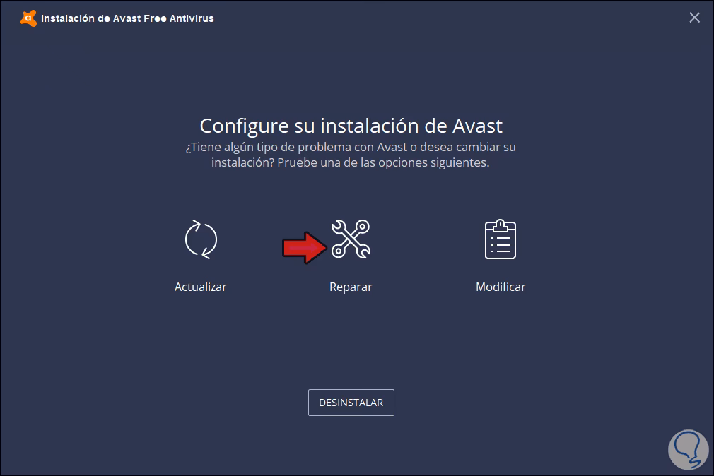 ¿Qué hacer cuando AVAST no se abre?