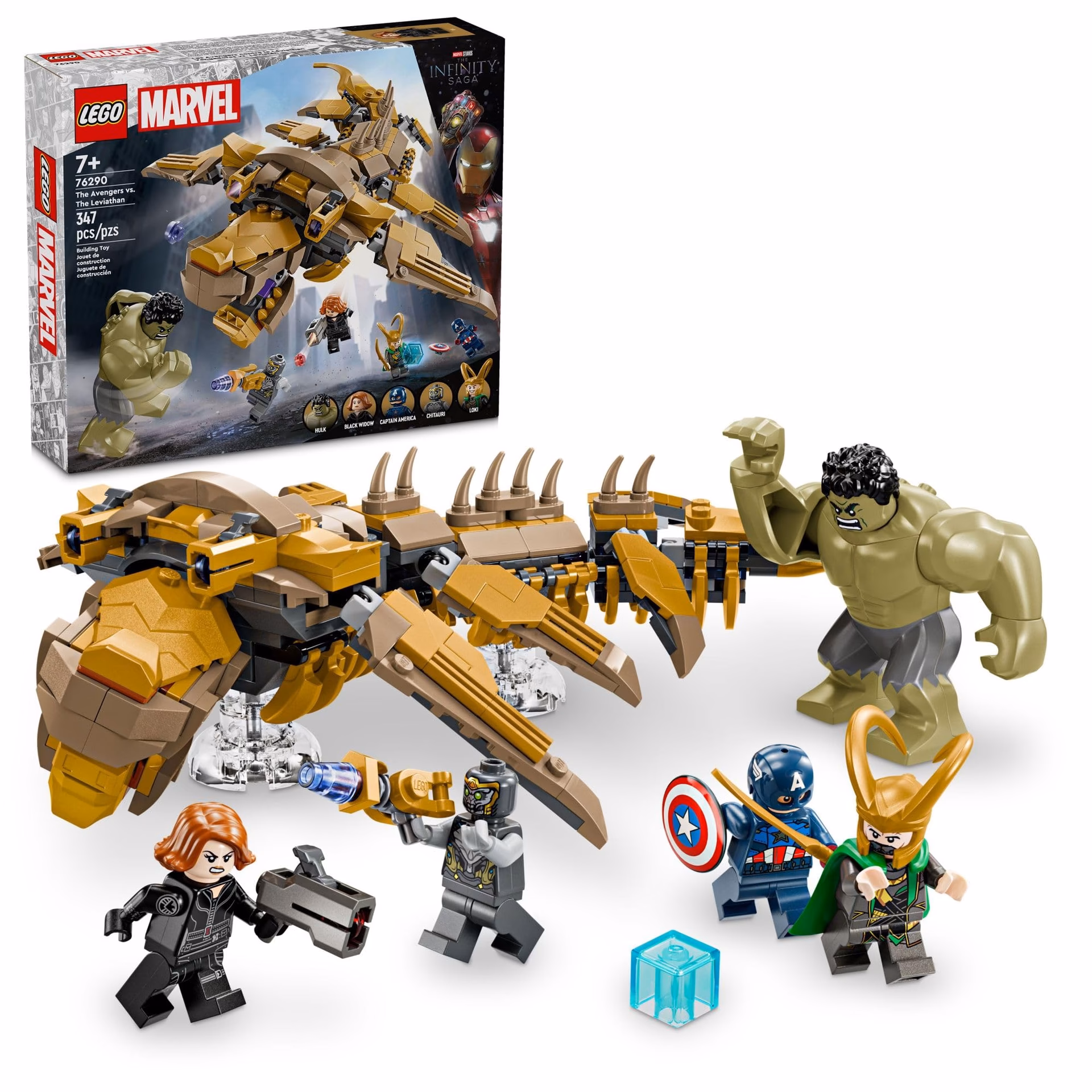 ¿Qué es la gama LEGO® Marvel Vengadores?
