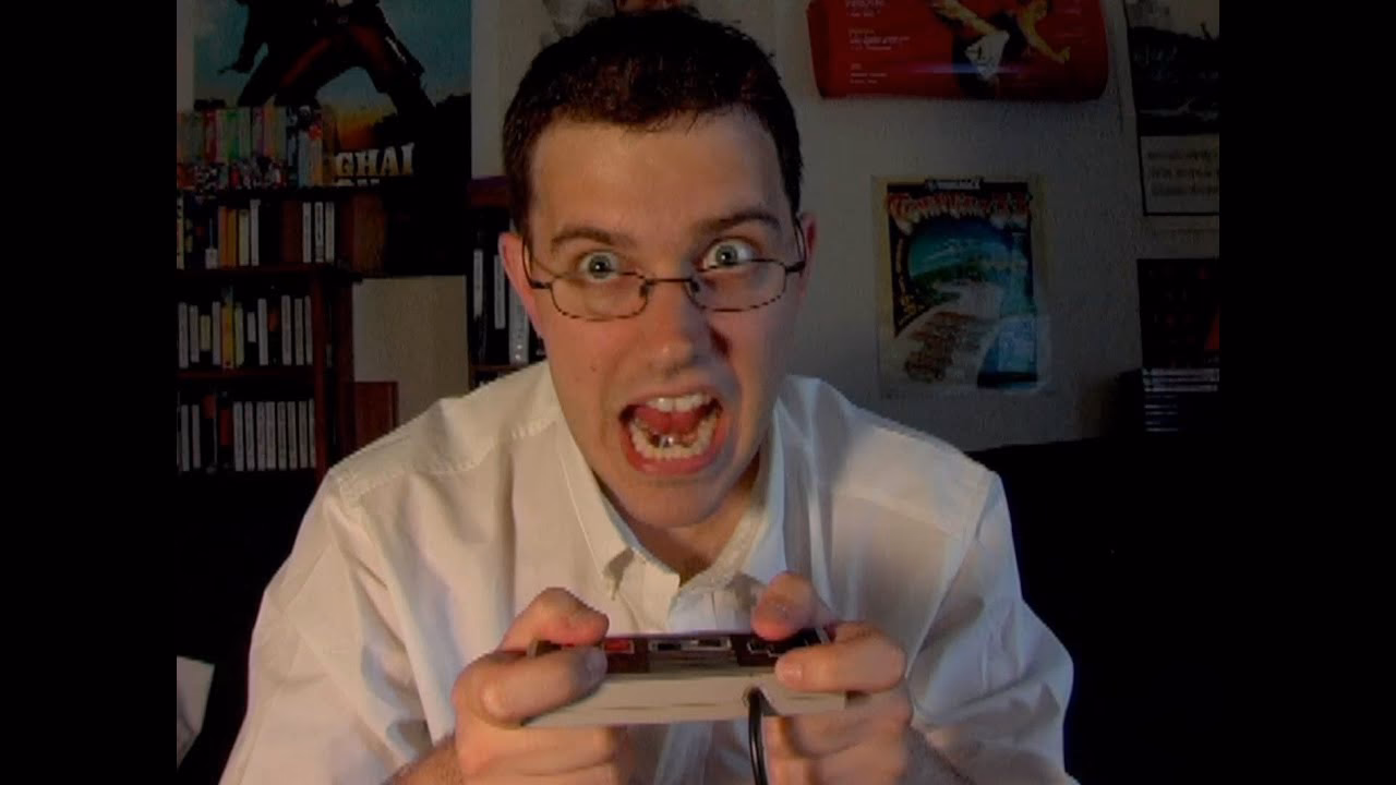 Where is the first AVGN video?