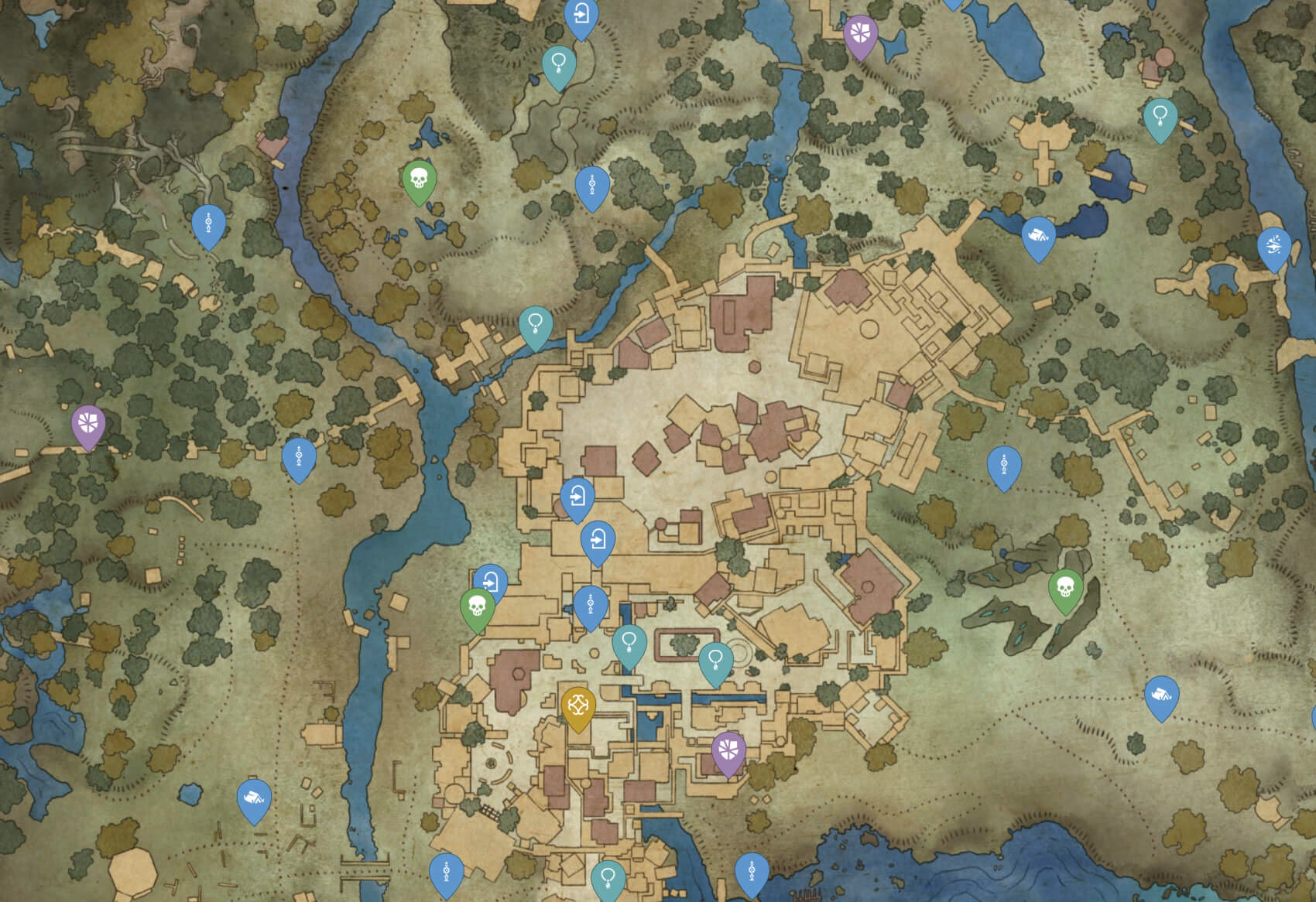 Does avowed interactive maps have ads?