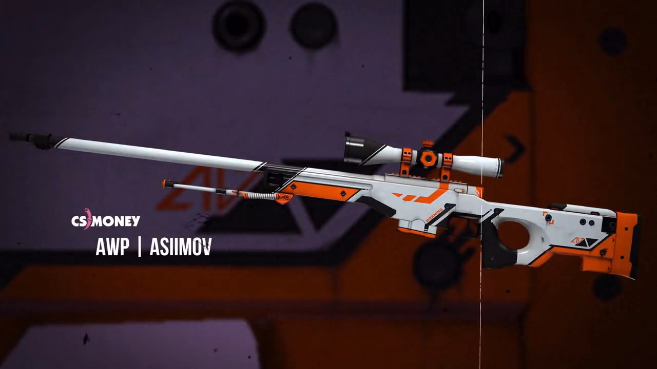 Which CSGO skin is AWP | asiimov?