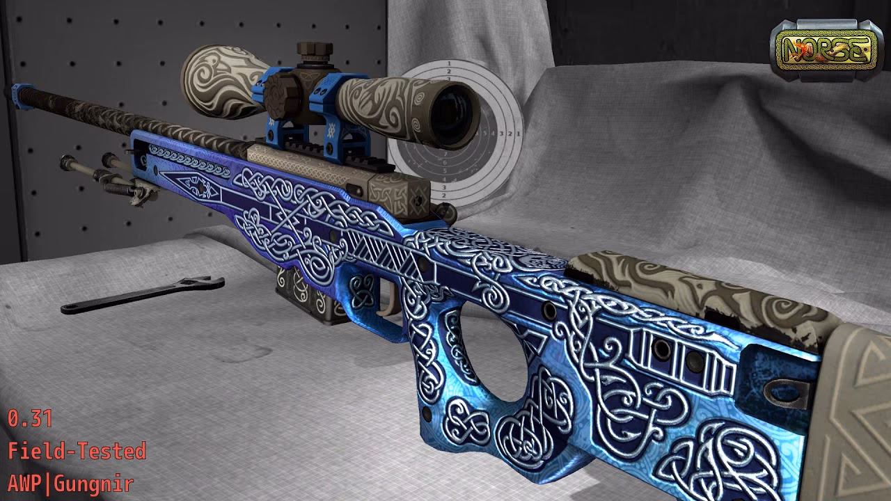 What is AWP Gungnir skin?