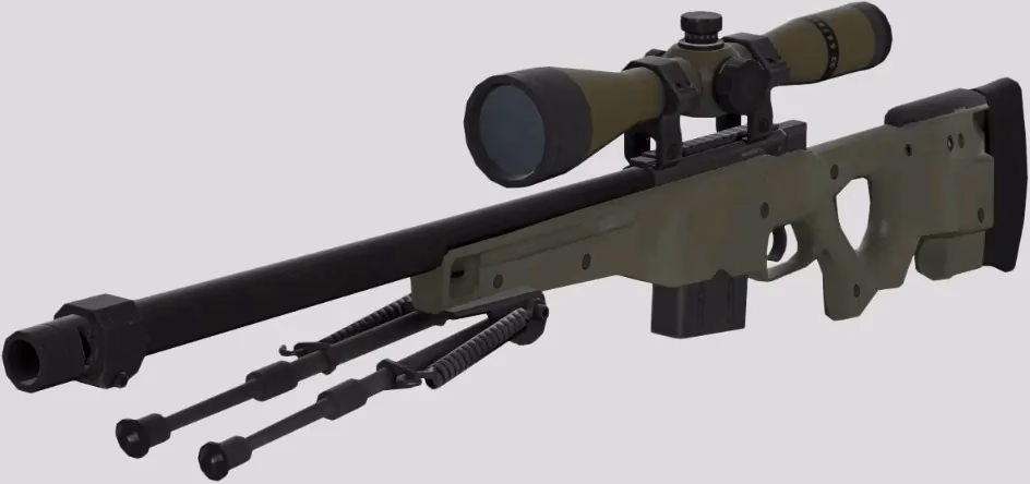 What does AWP mean in Counter-Strike?