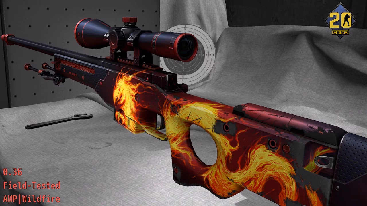 What is the Wildfire AWP skin?