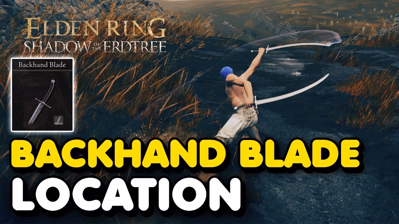 What is a backhand blade in Elden Ring?