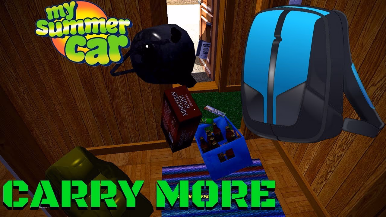 How do you drop items in MSC mod loader?