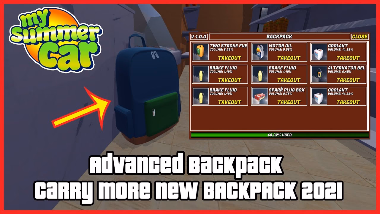 Does advanced backpack work on newest steam version?