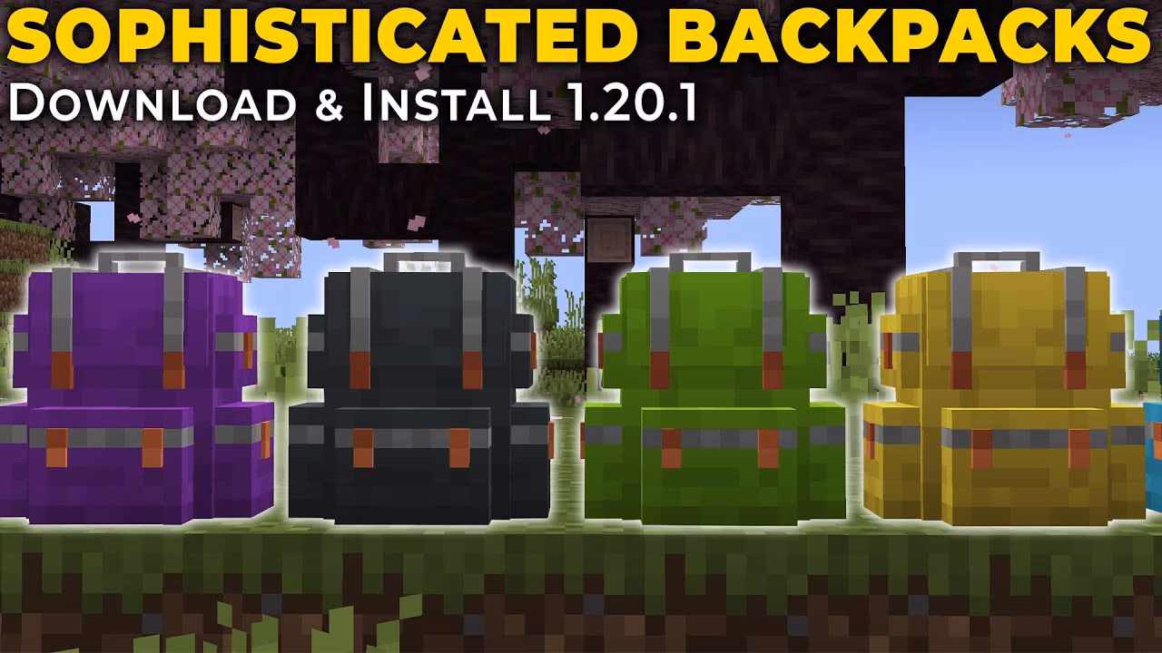 What is a backpack mod?