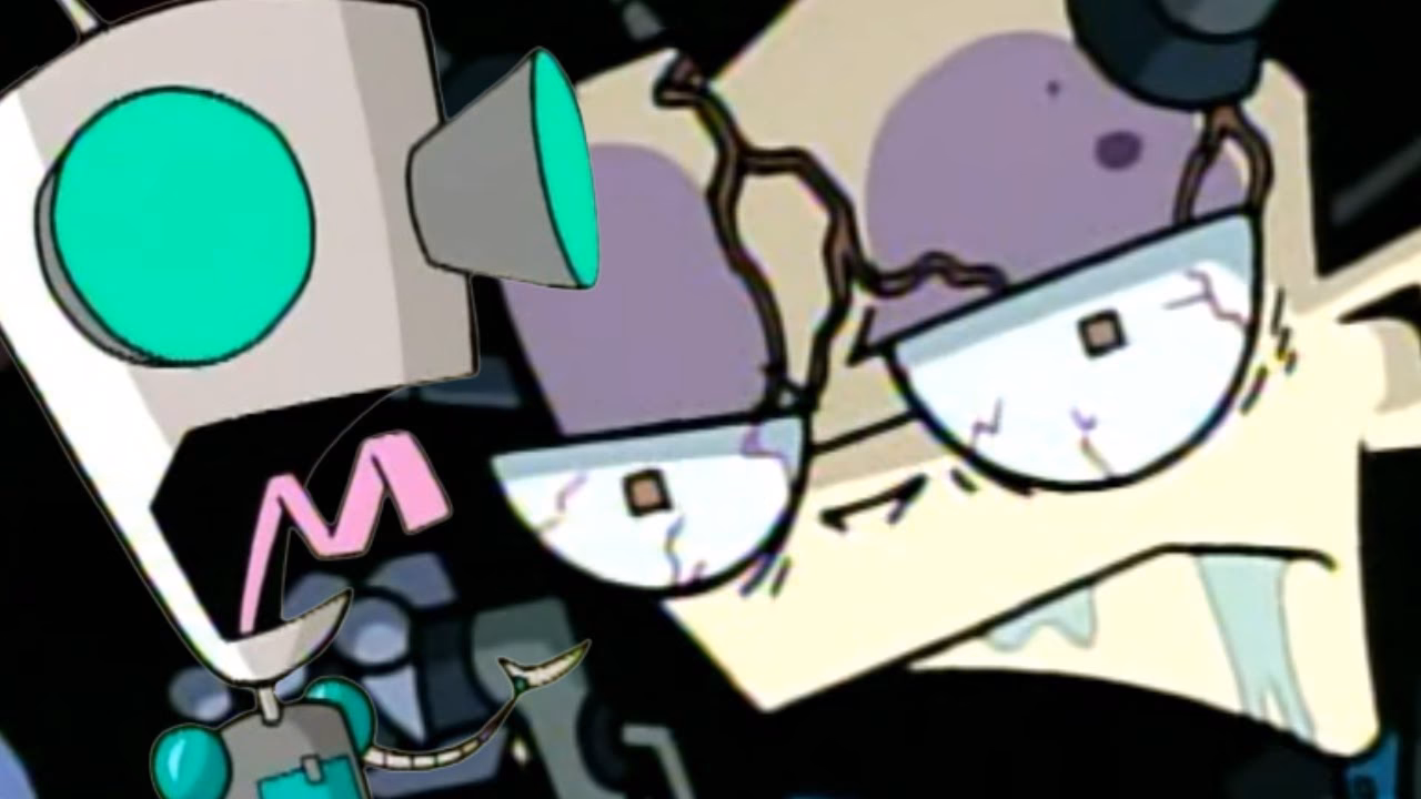 What is Zim's message to himself in the past?