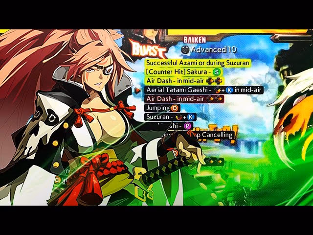 What does n mean in Baiken?