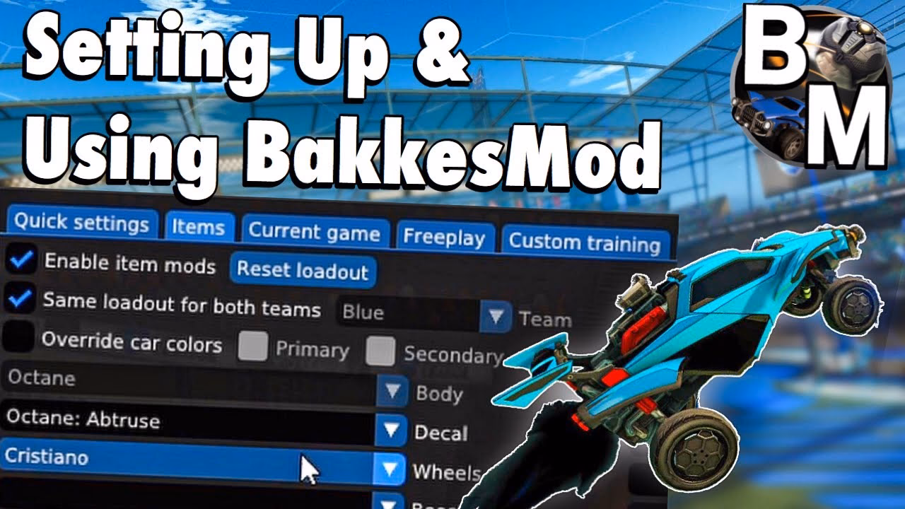 How do I install bakkesmod for Rocket League?