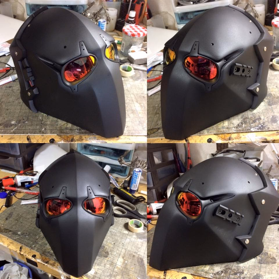 Does the devtac Ronin helmet facemask protect against ballistic threats?