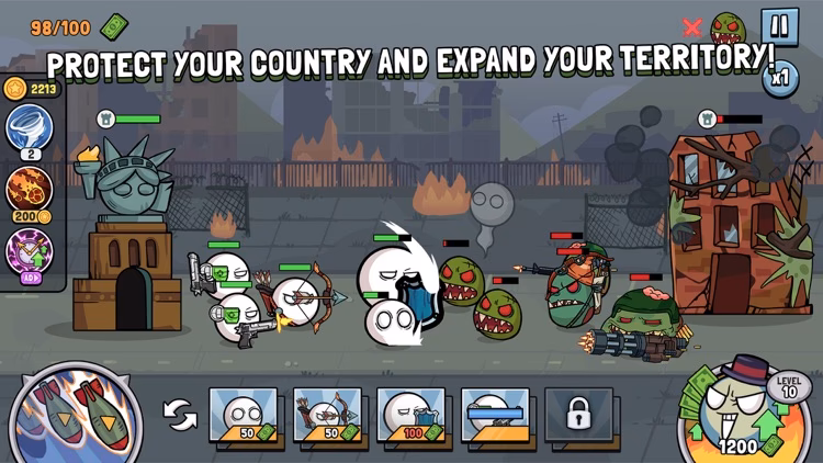 What are the benefits of playing balls vs Zombies?
