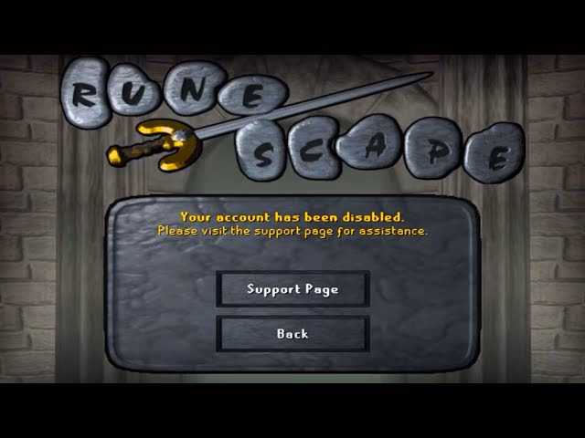 What is a ban in RuneScape?