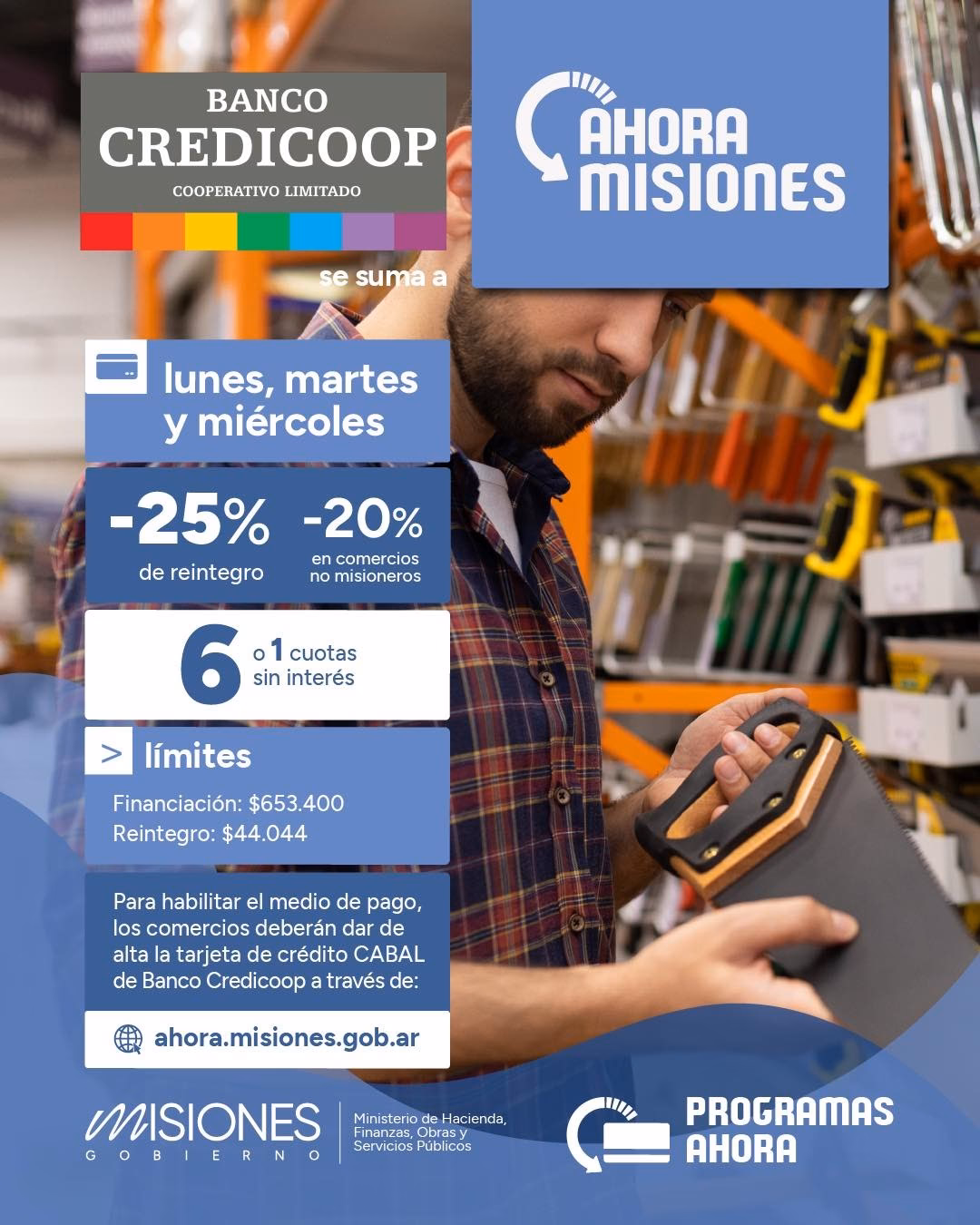 ¿Cuáles son los beneficios del Banco Credicoop?