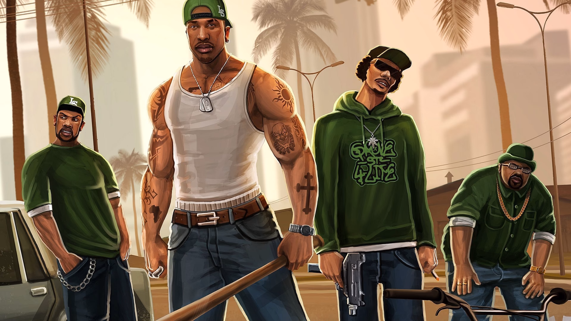 ¿Cuál es la banda sonora de GTA San Andreas?