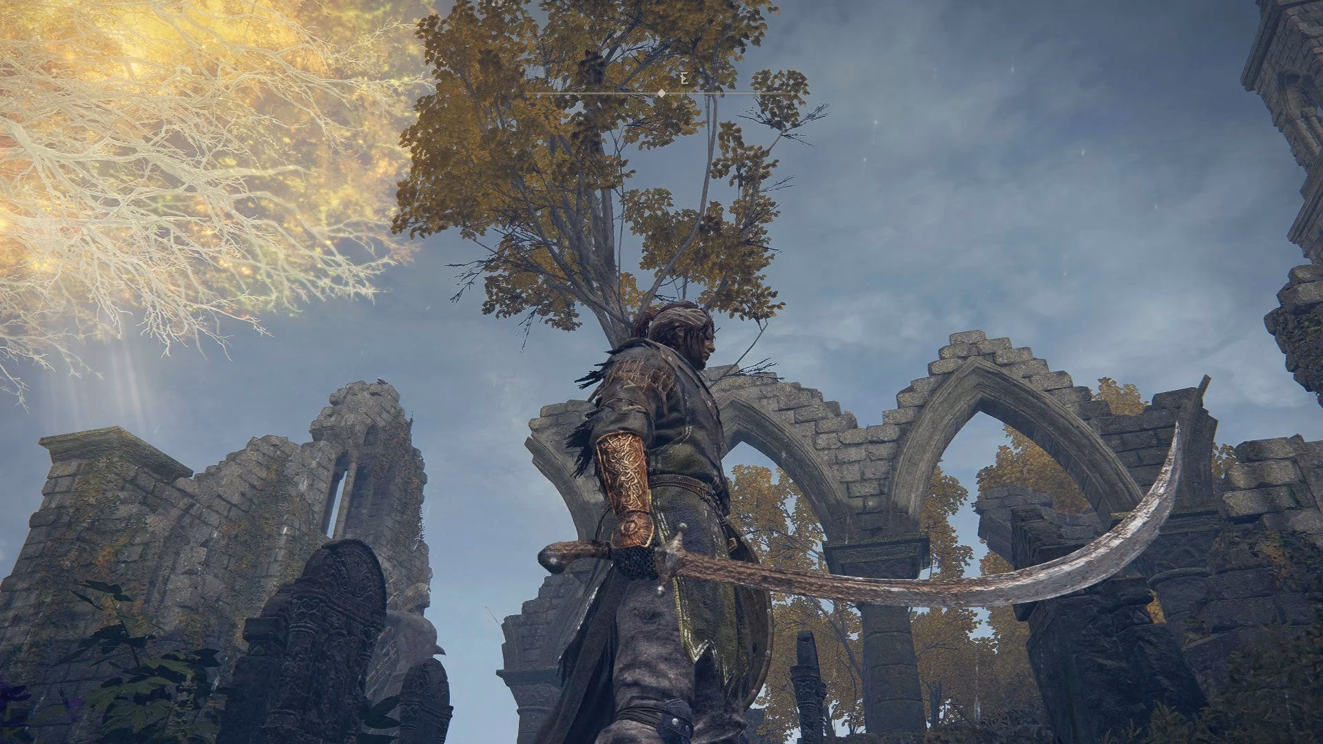 What is the bandit's curved sword?
