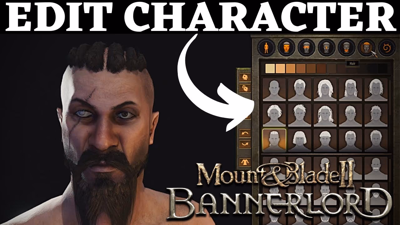 How to change character appearance in Bannerlord?