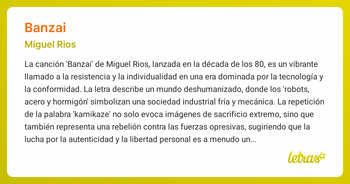 ¿Qué significa la palabra Banzai?